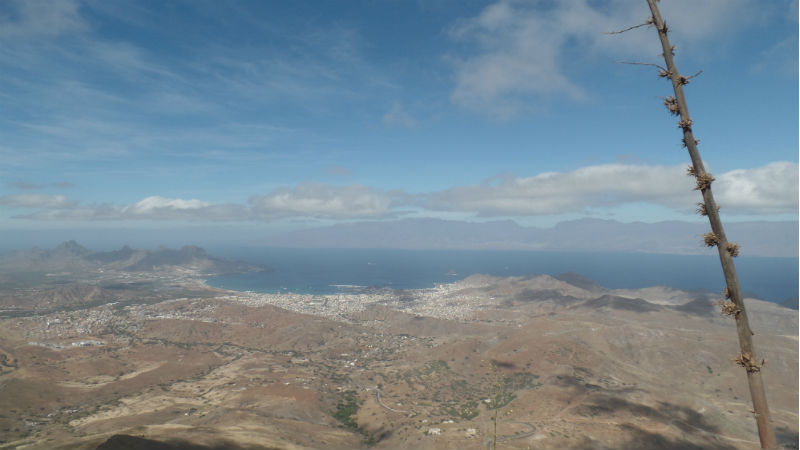 Blick vom Monte Verde - São Vicente