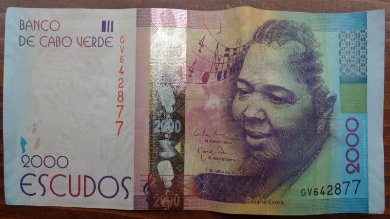Geldschein Cape Verdean Escudo